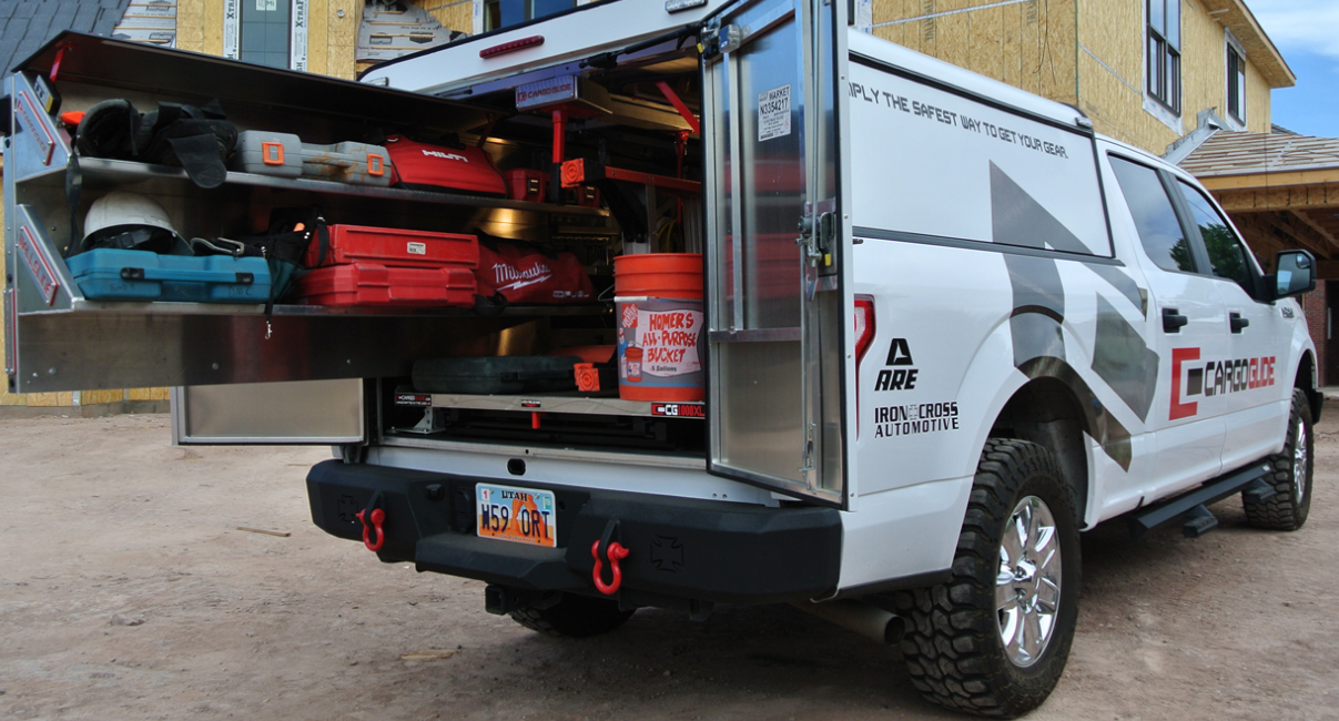 Decked, Cargo Slide, Bed Slide storage solutions Autotruckoutfitters