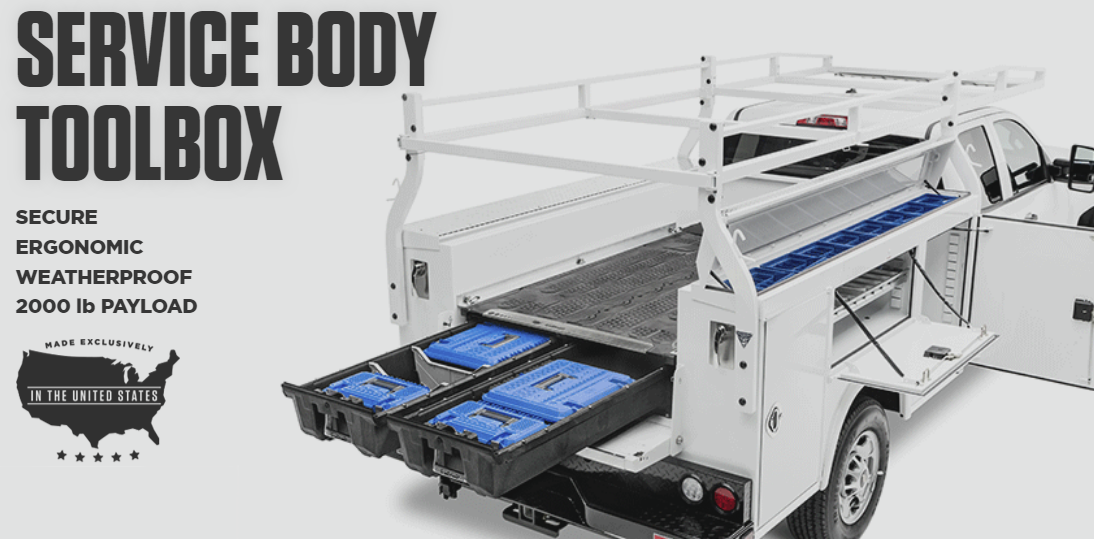 Decked, Cargo Slide, Bed Slide storage solutions Autotruckoutfitters